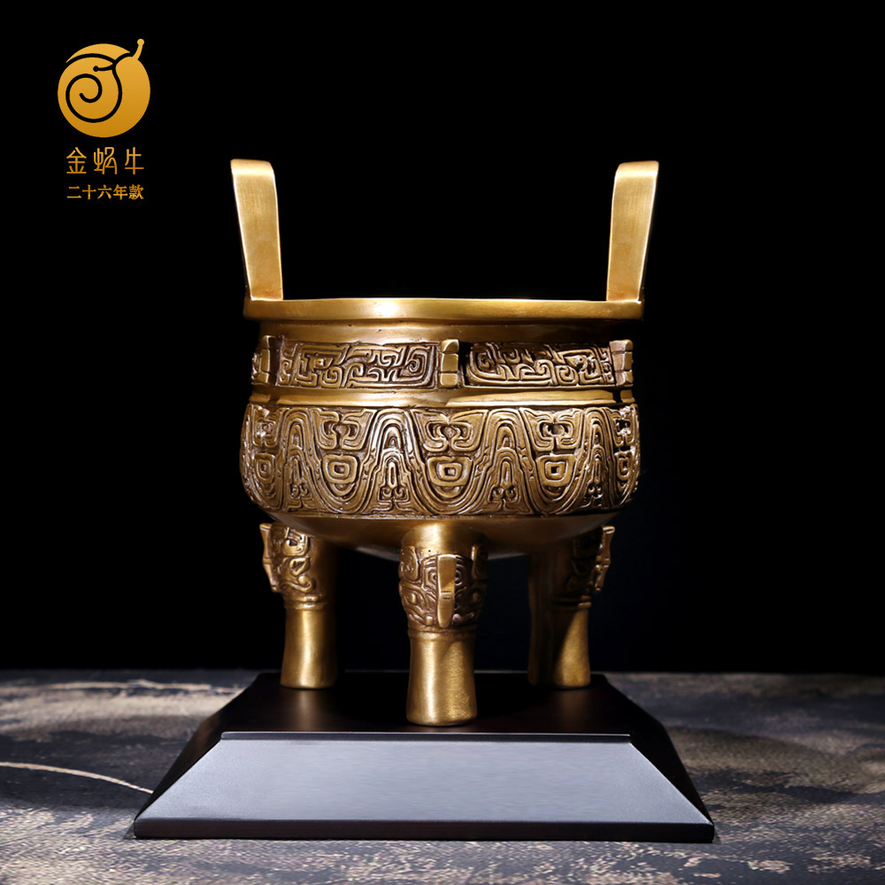 Golden Snail Tongding Decoration 17# Copper Pure copper to work in an office a living room Decoration The opening giftin the Home accessories , Decoration category - from Buy2taobao.com to provide professional Taobao agent buy service