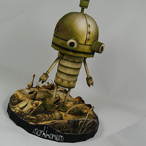 【模蛇】机器人系列 3d纸模型 手工diy 机械迷城主角