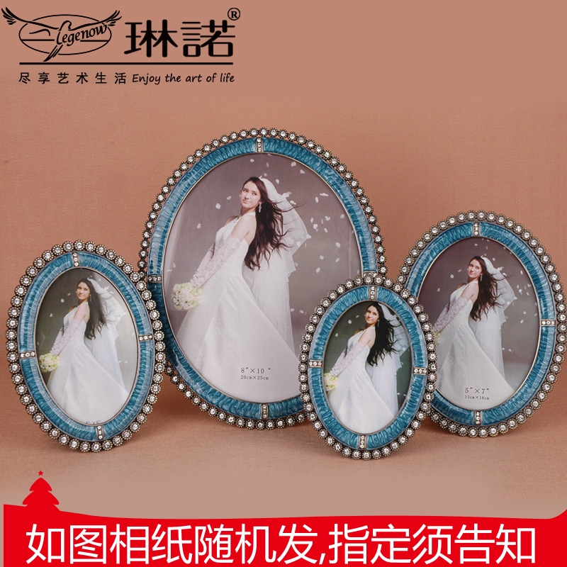 金属镶装饰钻相框组合摆台样板房婚纱照影档个性组合纪念礼品相框在类目 家居饰品, 相框/画框中 - 来自Buy2taobao.com提供专业的淘宝代购服务