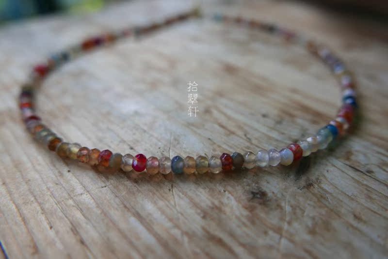 【喆囍拾翠軒】14K天然糖果碧玺彩色珠鏈在類目 飾品/流行首飾/時尚飾品新, 項鍊中 - 來自Buy2taobao.com提供專業的淘寶代購服務