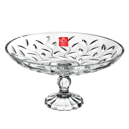 Italy RCR Imported Modern simplicity Crystal glass Tall Flat bottom Fruit plate Fruit bucket Fruit bowlin the Tableware , Tableware , Fruit bowl/Fruit plate/Hamper category - from Buy2taobao.com to provide professional Taobao agent buy service