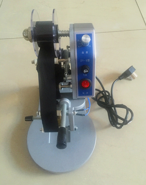 DY-8手壓色帶打碼機生産日期數字直熱式打碼機鋼印機直熱式打碼器在類目 辦公設備/耗材/相關服務, 包裝設備/標牌及耗材, 打碼機中 - 來自Buy2taobao.com提供專業的淘寶代購服務