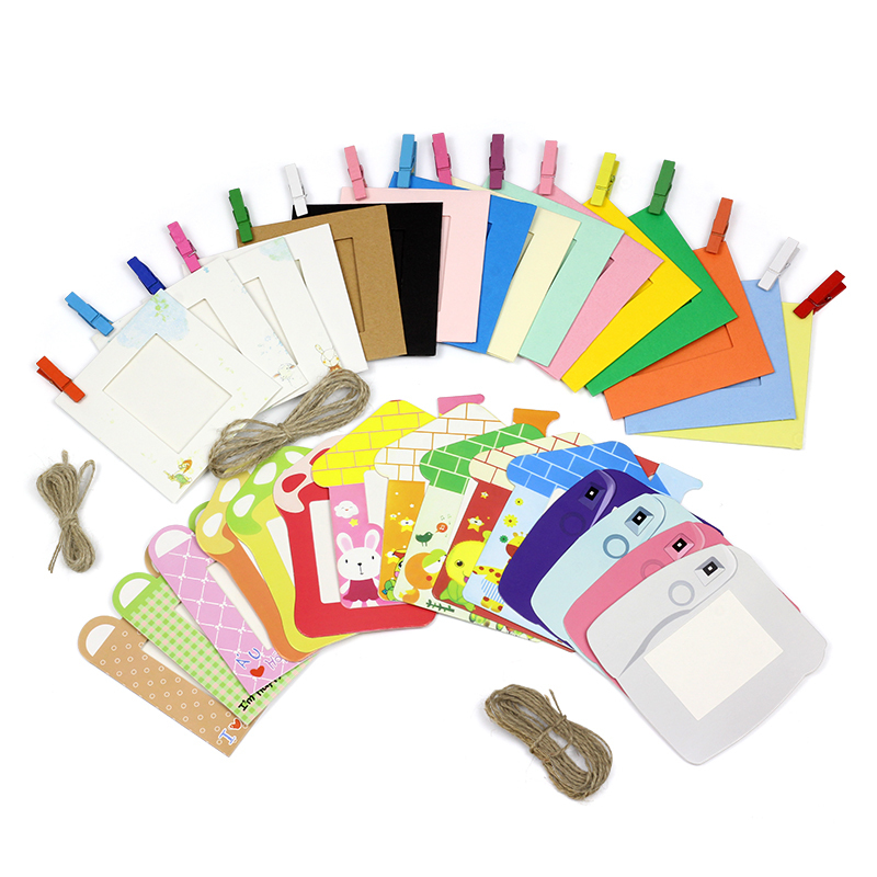 Polaroid 3 inch Paper quality Photo frame mini87s25DIY suspension Photo wall originality Wall hanging Clamp Hemp ropein the Festive supplies/Gift , Gift ideas , Albums/Album category - from Buy2taobao.com to provide professional Taobao agent buy service
