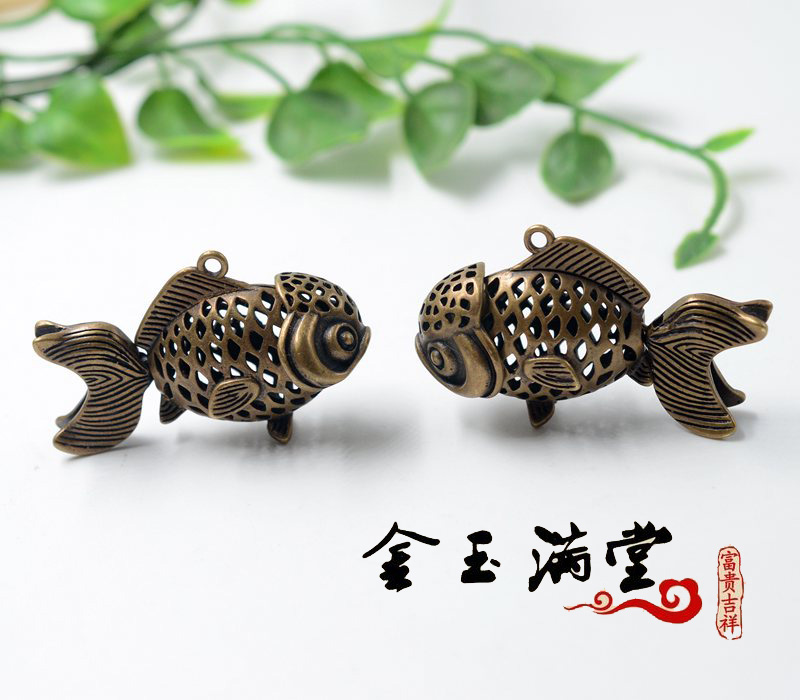 大管家创意手工纯黄铜金鱼钥匙扣年年有余礼物挂件礼品汽车吊坠在类目 节庆用品/礼品, 创意礼品, 钥匙扣中 - 来自Buy2taobao.com提供专业的淘宝代购服务