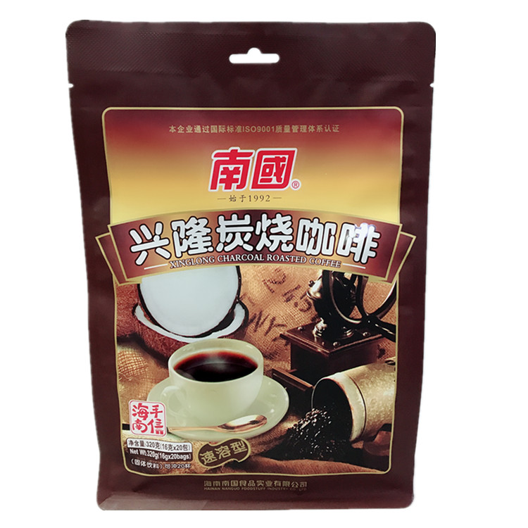 Hainan specialty Southern food Xinglong Charcoal coffee 320g Mellow Instant Coffee powder Casual drinkin the Coffee/Oatmeal/Chongyin , Instant coffee/Coffee beans/Powder , Instant coffee category - from Buy2taobao.com to provide professional Taobao agent buy service