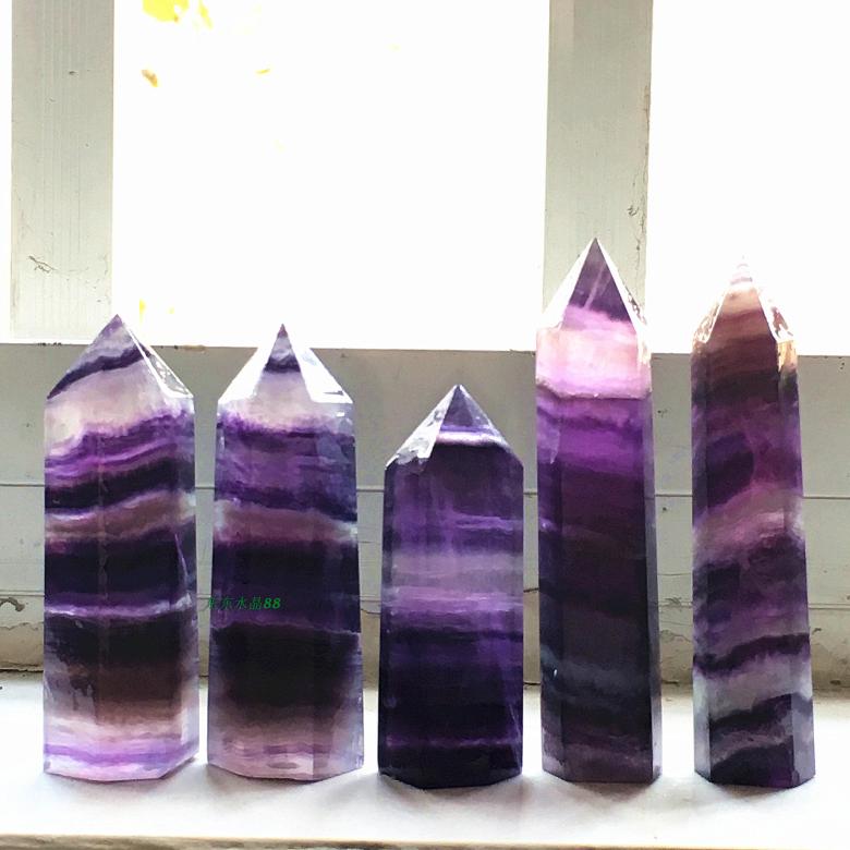 natural Fluorite rough Green Fluorite Purple fluorite Hexagonal prism Colorful crystal Fluorite Post Decoration Size There arein the Accessories/Fashion Jewelry, Decoration category - from Buy2taobao.com to provide professional Taobao agent buy service