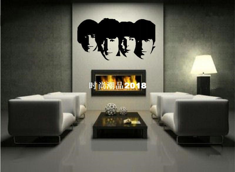 Removable Modern The Beatles Wall Art Sticker Bedroom Decor,在类目 家居饰品, 创意饰品, 太阳能娃娃中 - 来自Buy2taobao.com提供专业的淘宝代购服务