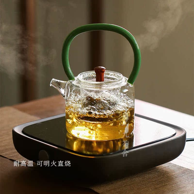新羽玻璃茶壶加厚耐热玻璃功夫茶具提梁沸煮茶壶电陶炉烧水壶|ruв категории посуда, чайный сервиз, чайник - от Buy2taobao.com для оказания профессиональной услуги покупки агента Taobao