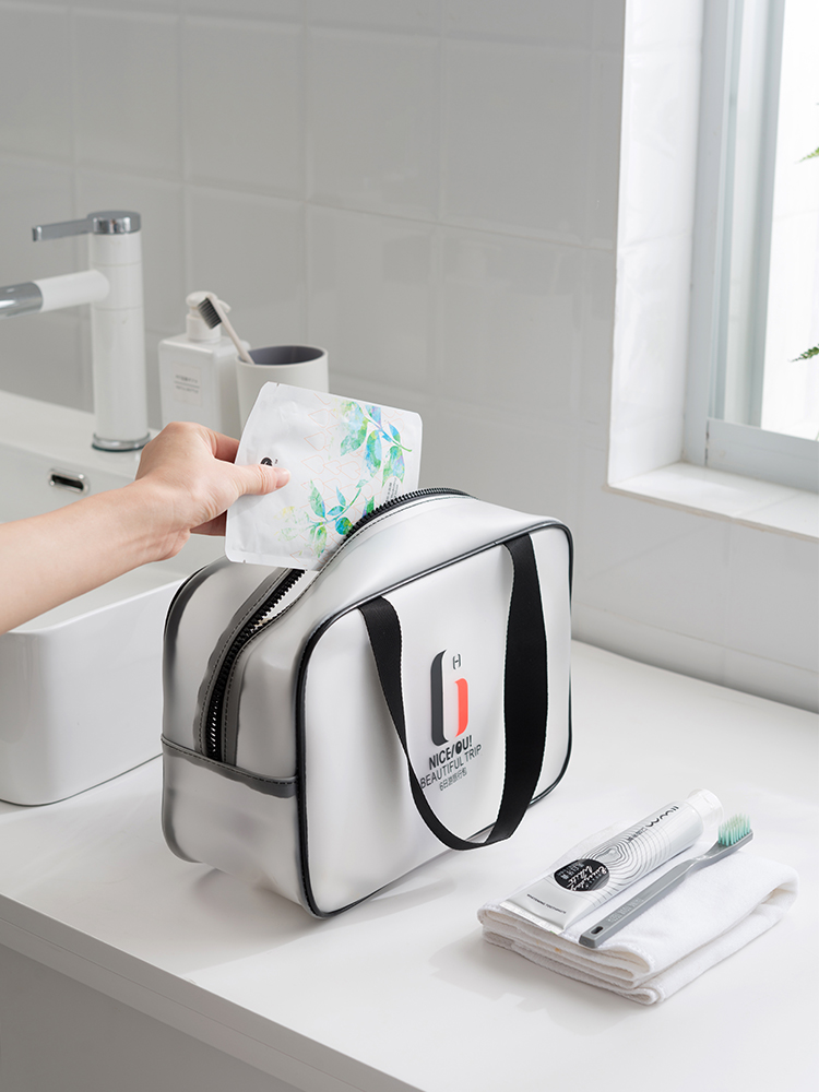 High-capacity Cosmetic Portable A business travel portable men and women Wash bag travel transparent Storage bag ins Waterproof handbagsin the Outdoor/Mountaineer/Camping/Travel Goods , Wash clean/Care , Wash bag/Cosmetic category - from Buy2taobao.com to provide professional Taobao agent buy service