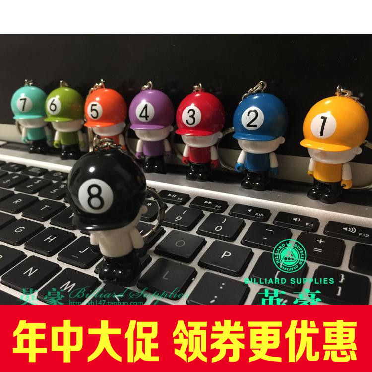 香港TP公仔鑰匙扣挂件公仔存錢罐同款鑰匙鏈台球飾品比賽禮品獎品在類目 運動/瑜伽/健身/球迷用品, 檯球, 檯球掛件中 - 來自Buy2taobao.com提供專業的淘寶代購服務