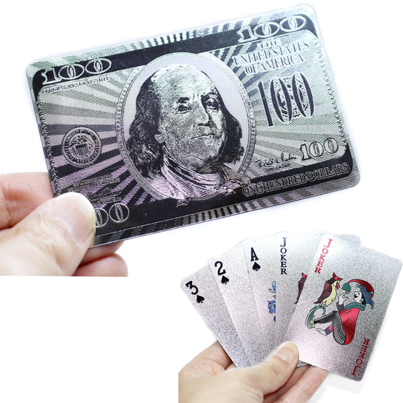 金色银色扑克牌创意礼品夜场KTV游戏道具防水可水洗塑料卡牌包邮|msdalam kategori mod main/animasi/Zhou Bian/cos/permainan papan, Chess/permainan papan, Poker - dari Buy2taobao.com untuk memberikan perkhidmatan ejen Taobao profesional membeli