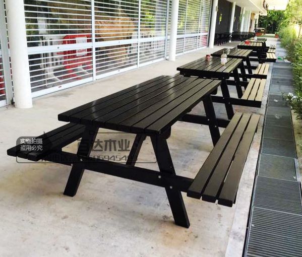 solid wood Conjoined Tables and chairs Carbonized wood outdoors Tables and chairs outdoors Anticorrosive wood Tables and chairs outdoors furniture outdoors coffee Tables and chairsin the Residential furniture , Outdoor/Patio furniture , Chairs Kit category - from Buy2taobao.com to provide professional Taobao agent buy service