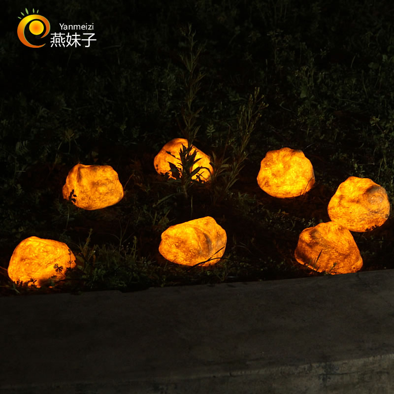 燕妹子户外装饰灯太阳能石头串灯太阳能草坪灯庭院花园景观灯防水|msdalam kategori keluarga memasang ibu, Lampu & Lighting Fixtures, Lampu luar, lampu Taman landskap - dari Buy2taobao.com untuk memberikan perkhidmatan ejen Taobao profesional membeli