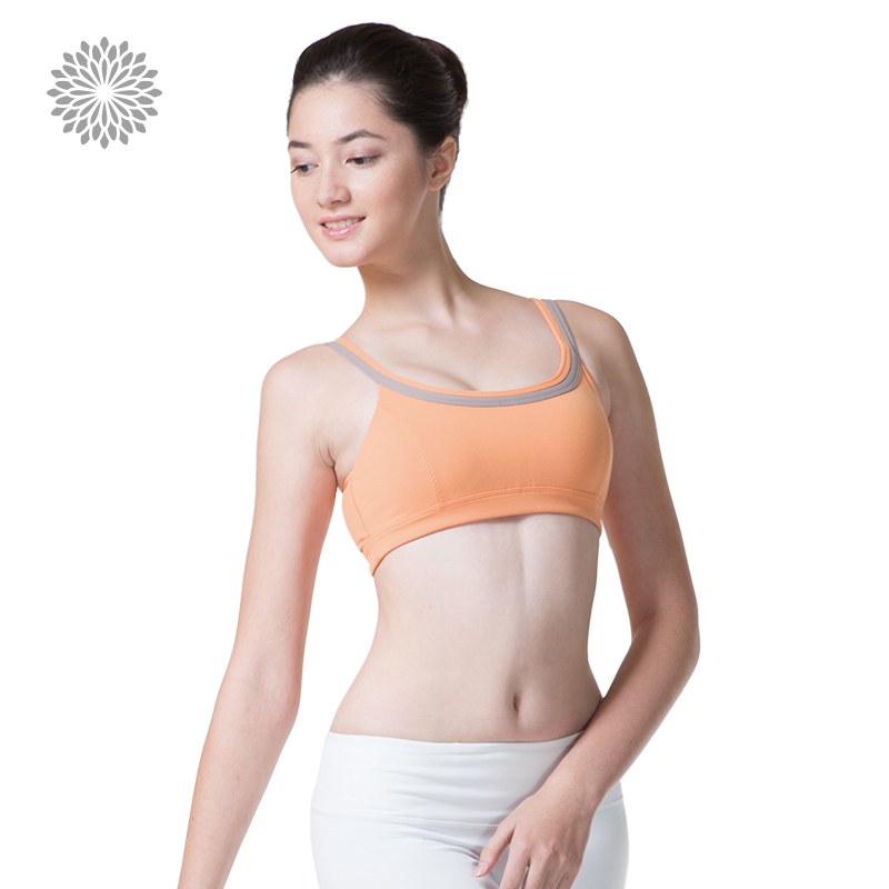 easyoga La veda 新品 女款 专业瑜伽服 双U撞色肩带短背心在类目 运动/瑜伽/健身/球迷用品, 瑜伽, 瑜伽服饰, 瑜伽内衣中 - 来自Buy2taobao.com提供专业的淘宝代购服务