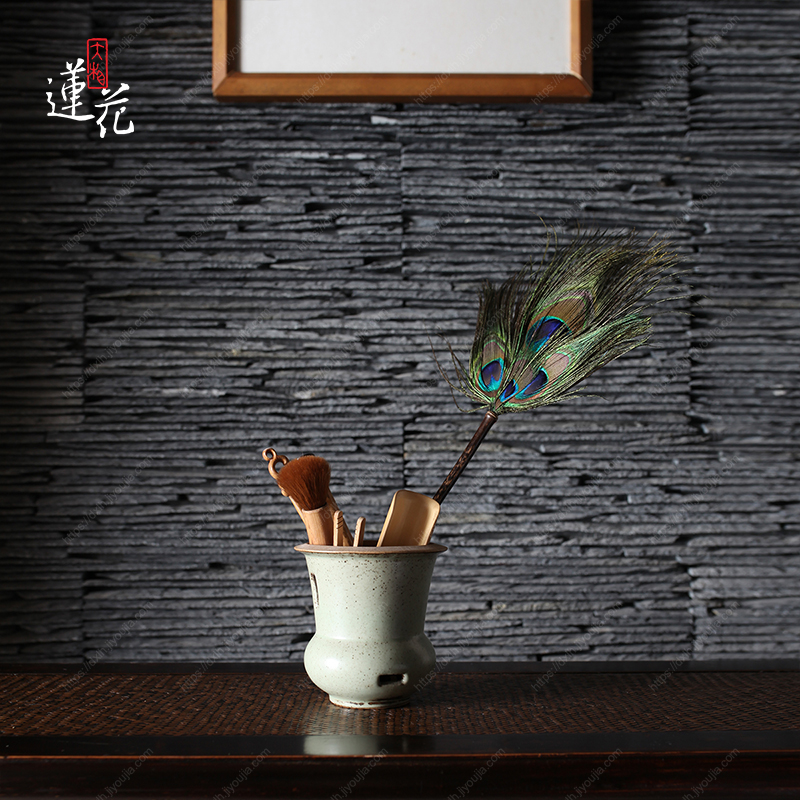 大相莲花茶道六君子茶筒 茶道配件收纳筒 茶室通风防潮陶瓷工具筒在类目 餐饮具, 茶具, 茶道/零配中 - 来自Buy2taobao.com提供专业的淘宝代购服务