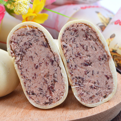 辰蔻红豆味馅饼1000g厦门传统糕点小包装早餐网红零食面包绿豆饼