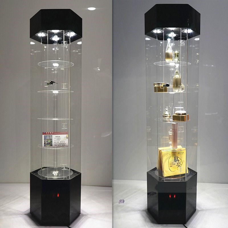 六边形展柜店铺商场大厅饰品店高档产品红酒展示柜精品玻璃陈列柜在类目 商业/办公家具, 货架/展柜, 精品展柜/陈列柜中 - 来自Buy2taobao.com提供专业的淘宝代购服务
