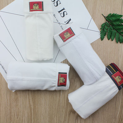 专柜清仓礼盒装鹿王专柜同款棉质夏季中腰男士平角内裤宽松短裤男