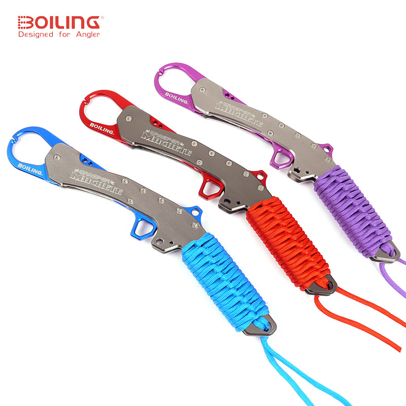 BOILING勃朗弯刀金属控鱼器/控鱼钳/路亚钳夹鱼器/全色现货|msdalam kategori luar/Mountaineer/Camping/Aksesori perjalanan, peralatan memancing, Road sub tang - dari Buy2taobao.com untuk memberikan perkhidmatan ejen Taobao profesional membeli