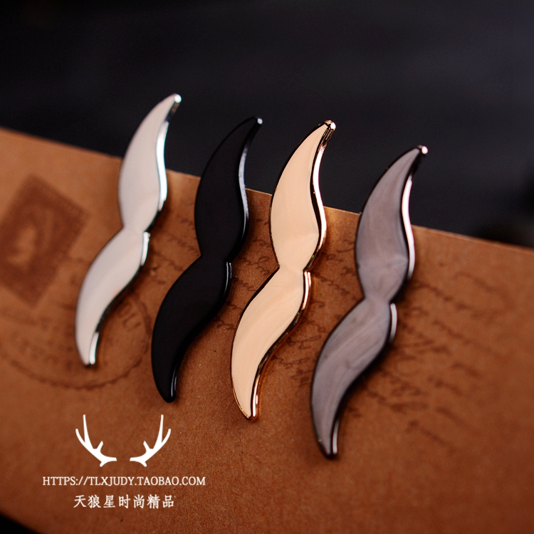 New products Korean Edition Lavalier Korean Edition man European version Business Formal Beard Tie clips Accessories Sternum Broochin the Accessories/Leather belt/Hat/Muffler , Tie clips category - from Buy2taobao.com to provide professional Taobao agent buy service