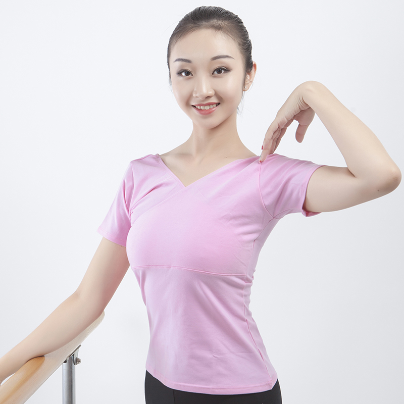 云逸舞蹈短袖练功服 瑜伽服练功衣运动衣健身衣紧身衣芭蕾练功服在类目 运动/瑜伽/健身/球迷用品, 舞蹈/健美操/体操, 健美操, 健美操上装中 - 来自Buy2taobao.com提供专业的淘宝代购服务