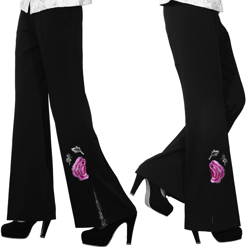 middle age Tang suit pants Spring and autumn payment Chinese style clothing Embroidery Ethnic style Panties Mom outfit Embroidered trousers Wide leg pantsin the Women's clothing/Boutique , Costume/National costume/Stage costumes , Costume/Chinese clothing , Pants category - from Buy2taobao.com to provide professional Taobao agent buy service