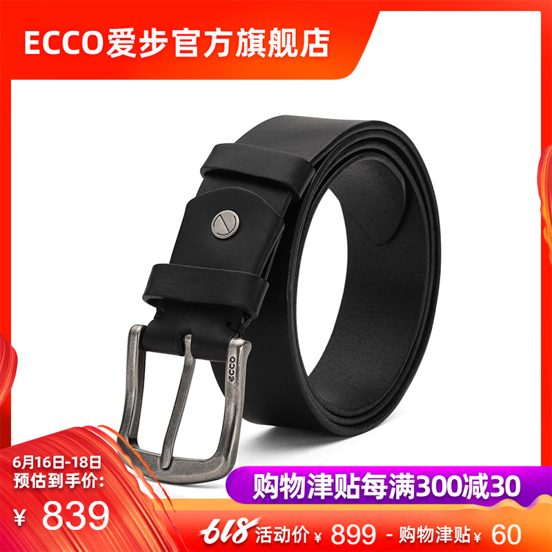 ECCO爱步 牛皮针扣皮带男 青年中年男士腰带 伊斯9105191|ruв категории Аксессуары, пояс/пояс/пояс - от Buy2taobao.com для оказания профессиональной услуги покупки агента Taobao