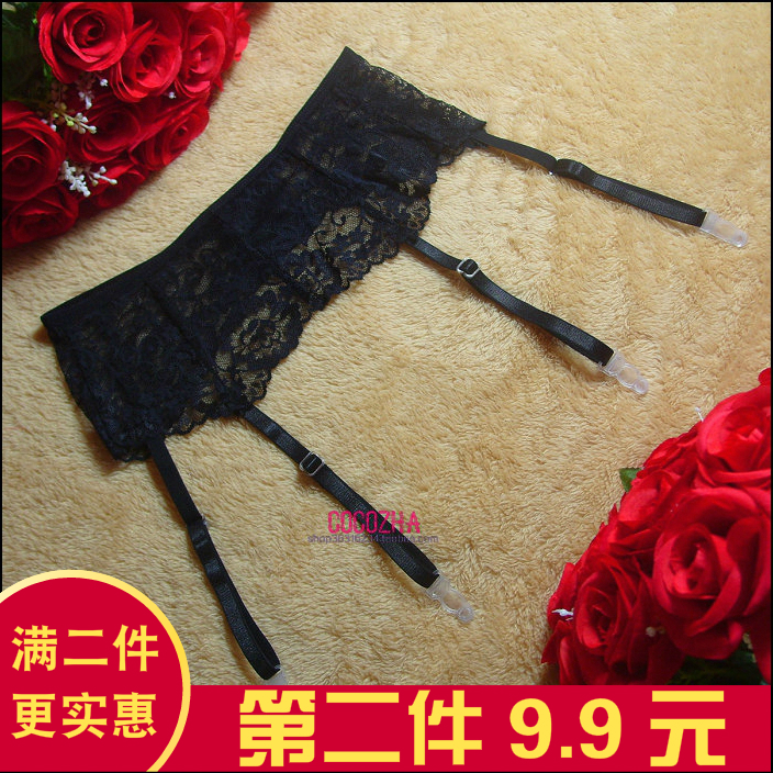 欧美女士搭扣吊袜带套装丝袜诱惑长筒袜防滑夹子蕾丝吊带袜吊袜扣|ruв категории Нижнее белье, подвязки - от Buy2taobao.com для оказания профессиональной услуги покупки агента Taobao