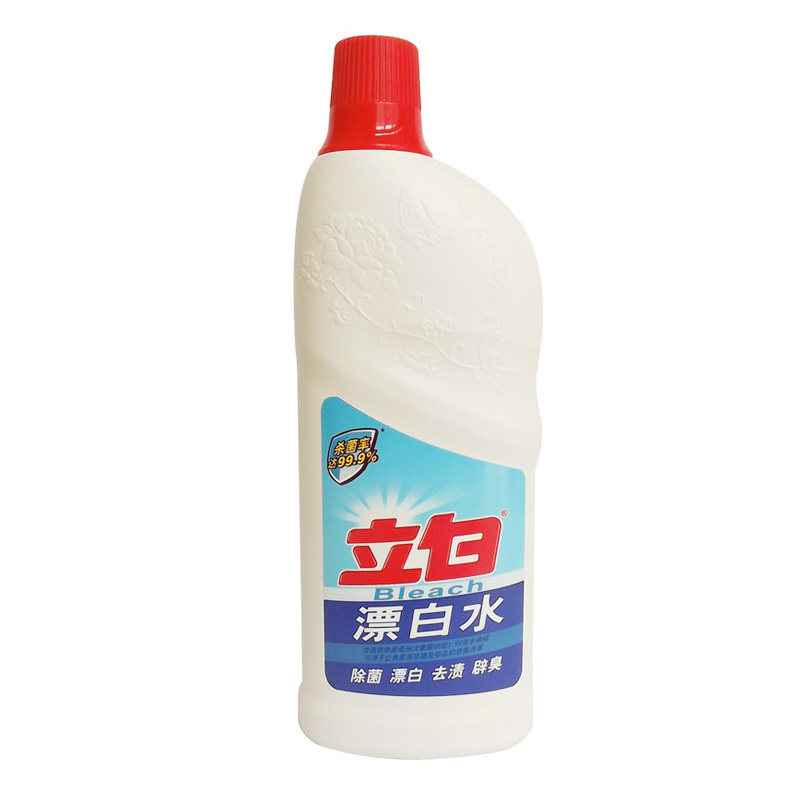 【天猫 超市】立白漂白剂漂白水去渍提亮除菌霉臭600g瓶白色衣物