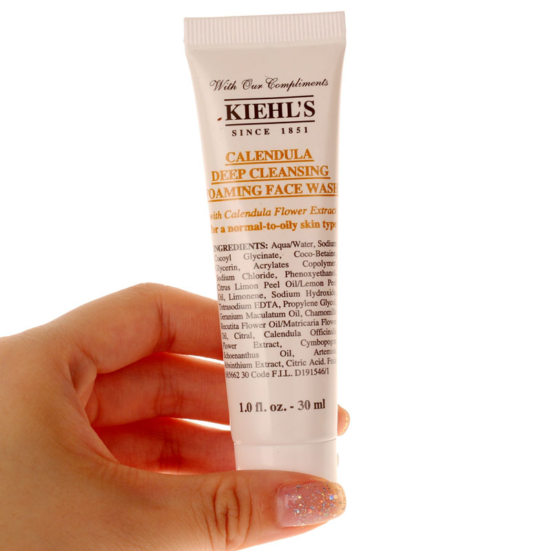 Sample Kiehls Kiehl Calendula Cleansing Gel 30ml Amino acids Facial Cleanser Clear and transparent Exquisite Relievein the Skin Care/Body/Essential oils , Cleansing category - from Buy2taobao.com to provide professional Taobao agent buy service