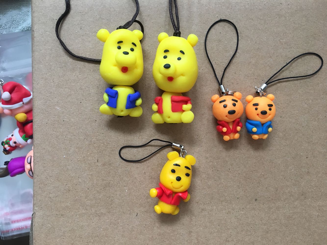 Winnie the Pooh Mobile phone pendant Ancient painted pottery Figurines trumpet Large children Toysin the Home accessories , Creative Jewelry , Gift ideas category - from Buy2taobao.com to provide professional Taobao agent buy service