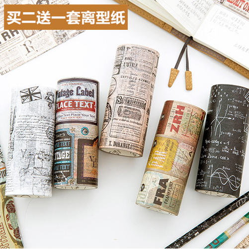 Original Retro 10cm Super wide Paper tape english Newspaper Geometry function Hand account Diary PDA Decorative stickersin the Electronic Dictionary/Electronic paper book/Stationery , Adhesive Supplies , Tape/Tape/Strips category - from Buy2taobao.com to provide professional Taobao agent buy service