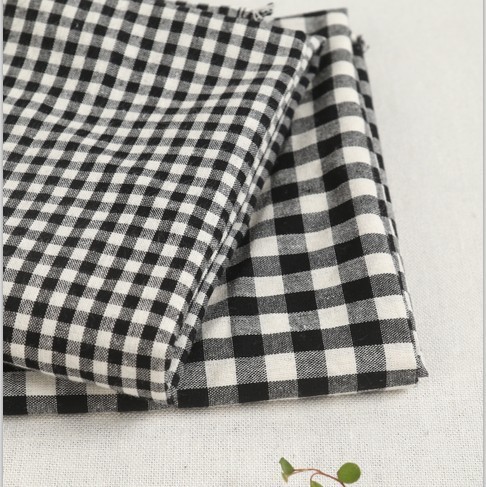 Black and white grid cloth pure cotton lattice Fabric Cotton grid fabric men and women clothing Versatile latticein the Home Fabric , Cloth/Fabric/Manual diy Cloth fabric category - from Buy2taobao.com to provide professional Taobao agent buy service