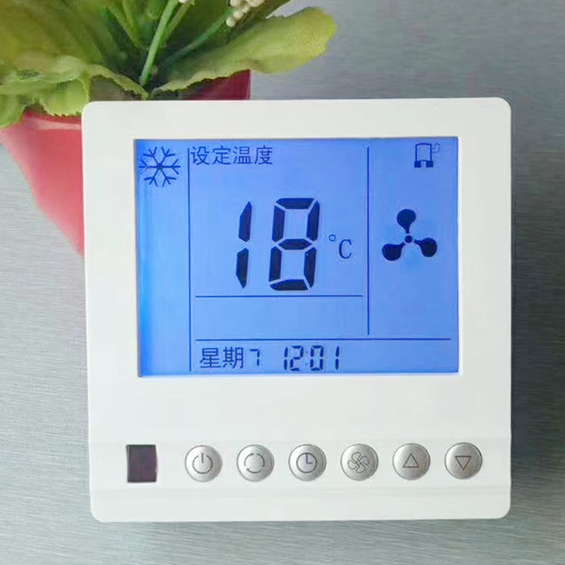 Central air-conditioning LCD thermostat 485 Networking Type modbus communication Fan coil unit panel Three-speed switchin the Electronic/Electrician , Smart Home System , Electrical control system , Air conditioning control panel category - from Buy2taobao.com to provide professional Taobao agent buy service