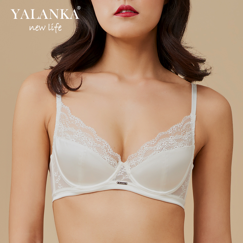 YLK/雅兰卡3/4薄衬款(有钢丝)白色圆舞曲BY1313|ruв категории Нижнее белье, лифчик - от Buy2taobao.com для оказания профессиональной услуги покупки агента Taobao