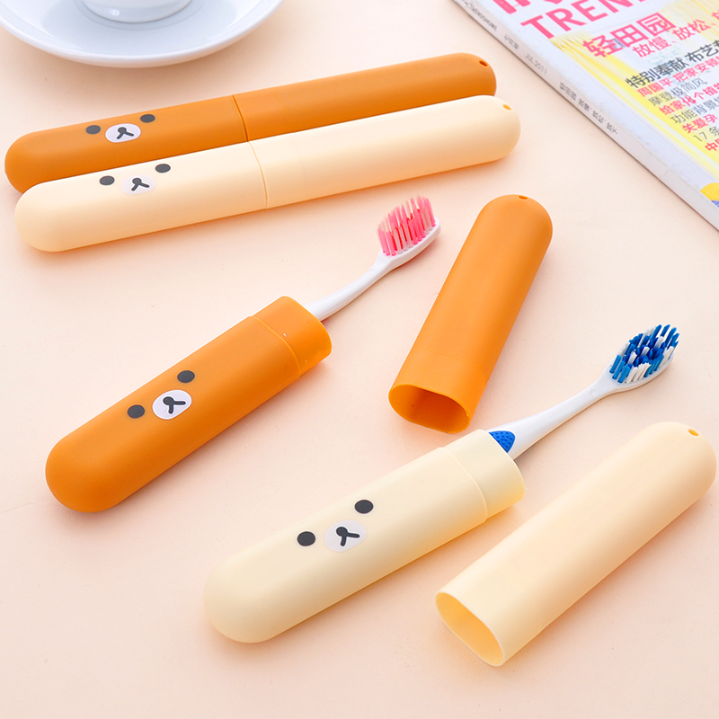 出差旅行 牙刷盒 牙刷套用品韩国创意防菌轻松熊便携创意洗漱套装在类目 家庭/个人清洁工具, 卫浴用具/卫浴配件, 牙刷架/牙具座中 - 来自Buy2taobao.com提供专业的淘宝代购服务