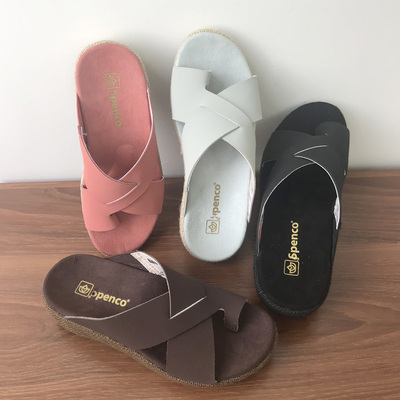 大码女式凉拖鞋套趾防滑厚底软垫麻边日常外穿休闲女拖鞋42码43码