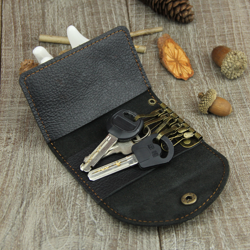 Old Time manual key case capacity man cowhide Card package automobile multi-function Keychain Small changein the Leather/Lady bags/Men's bag, Wallets category - from Buy2taobao.com to provide professional Taobao agent buy service