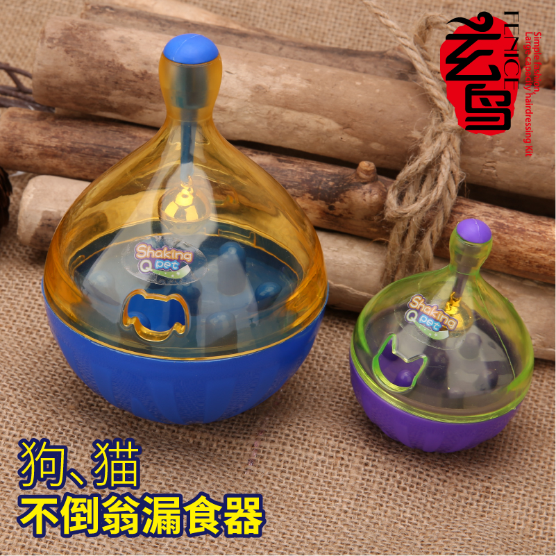 不倒翁漏食器 宠物猫狗益智逗趣玩具 泰迪比熊金毛装狗粮慢食器在类目 宠物/宠物食品及用品, 猫/狗玩具, 漏食球中 - 来自Buy2taobao.com提供专业的淘宝代购服务