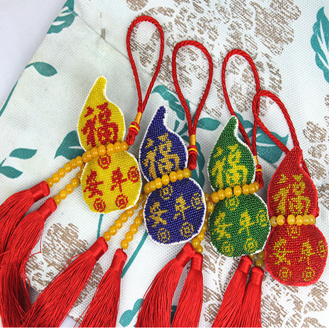 Cross stitch new pattern Access to safe Full beaded Car Pendant Car hitch gourd Security and peace ownin the Home Fabric , Stitch & Tools Accessories , Cross Stitch Kit category - from Buy2taobao.com to provide professional Taobao agent buy service