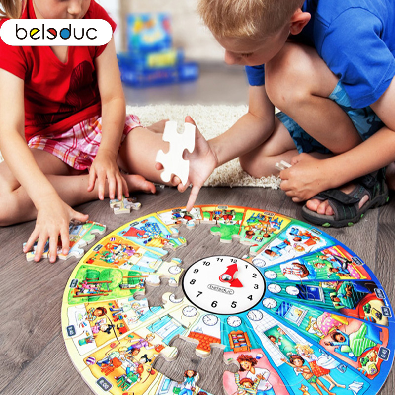 Germany Baylor Jigsaw Puzzle Four seasons Clock one day Jigsaw puzzle wooden children Puzzle Educational toysin the Toy/Childs/Puzzle/Building block/Model , Beads/Jigsaw/Pair/Disassembly/Beat Toy , Jigsaw/Puzzle category - from Buy2taobao.com to provide professional Taobao agent buy service