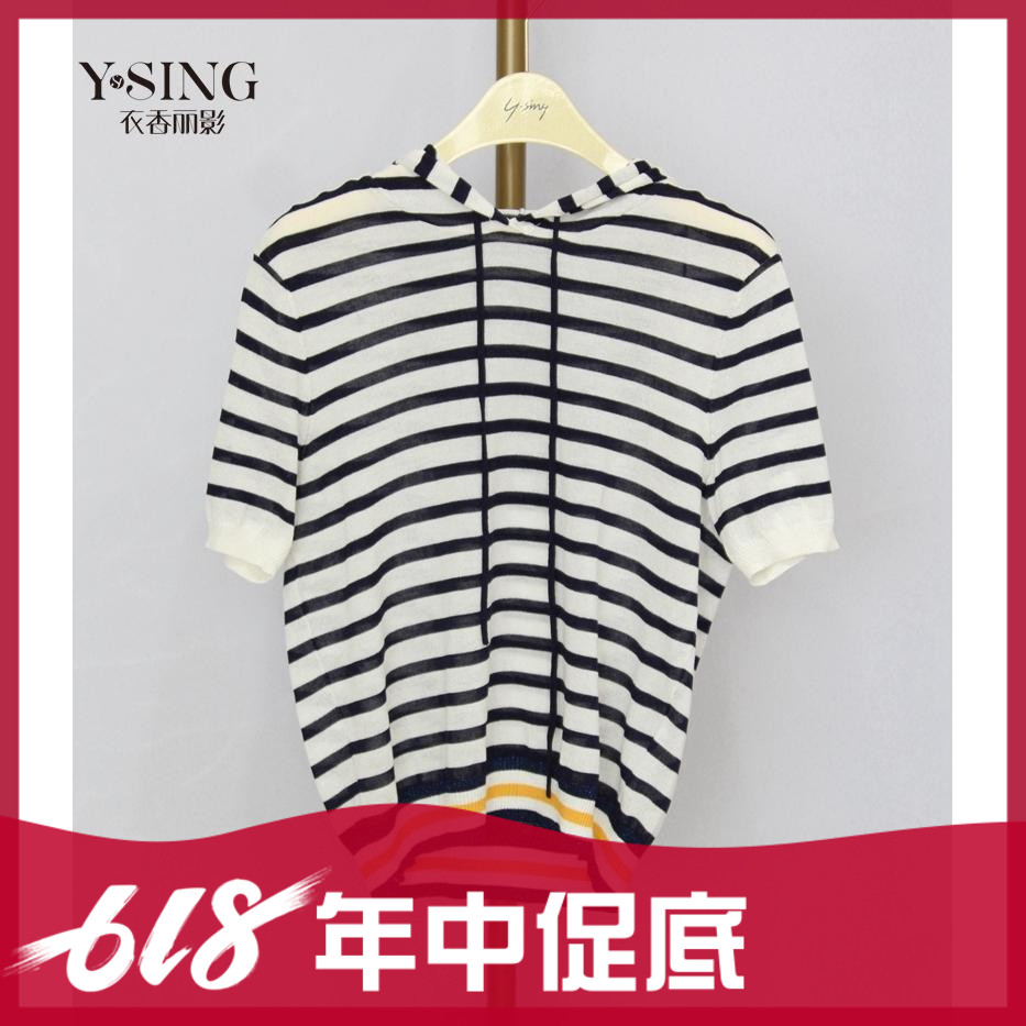 Y.SING衣香丽影2018年夏季180689018专柜正品 针织衫|ruв категории Женская одежда, шерстяной свитер - от Buy2taobao.com для оказания профессиональной услуги покупки агента Taobao