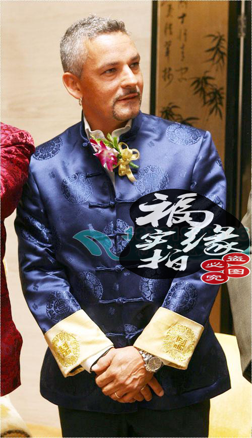 真丝织锦缎男士唐装专业高级定制男装新款中式礼服冬立领年会装|ruв категории Мужская одежда, национальная одежда - от Buy2taobao.com для оказания профессиональной услуги покупки агента Taobao