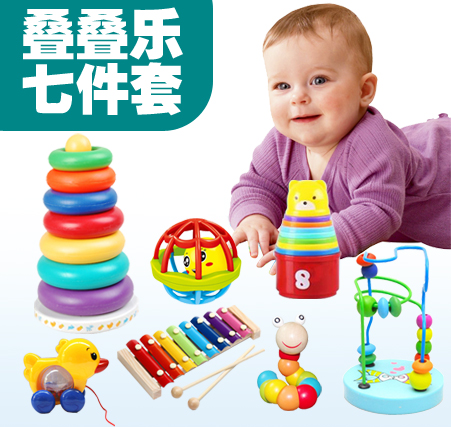 套圈圈七彩叠叠乐彩虹塔不倒翁层层叠婴幼儿早教益智玩具6-12个月在类目 玩具/童车/益智/积木/模型, 串珠/拼图/配对/拆装/敲打玩具, 叠叠圈/叠套玩具中 - 来自Buy2taobao.com提供专业的淘宝代购服务