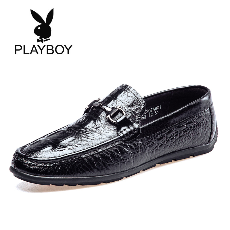 Dandy man summer leisure time leather shoes Crocodile print Doug shoes genuine leather England Men's Shoes shoes ventilationin the Men's Shoes, Low shoes category - from Buy2taobao.com to provide professional Taobao agent buy service