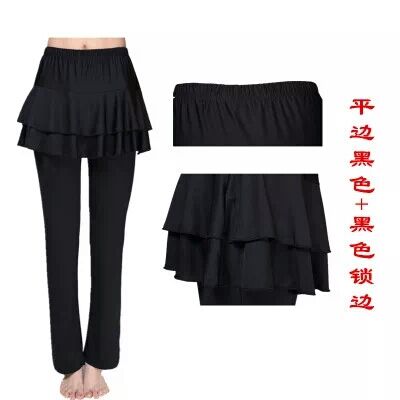 Shenglan poem new pattern Latin clothing dance Culotte Dance pants Solid trousers Black Plaza Dance pants Pantiesin the Sports/Yoga/Fitness/Fans supplies , Dance/Aerobics/Gymnastics , Latin , Latin Bottoms category - from Buy2taobao.com to provide professional Taobao agent buy service
