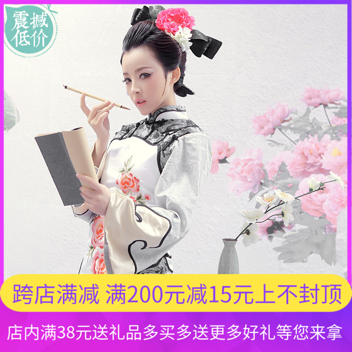 千魅古韵实物图经典清朝服装影楼淡雅小清新性感写真古装慵春P152在类目 女装/女士精品, 唐装/民族服装/舞台服装, 民族服装/舞台装中 - 来自Buy2taobao.com提供专业的淘宝代购服务