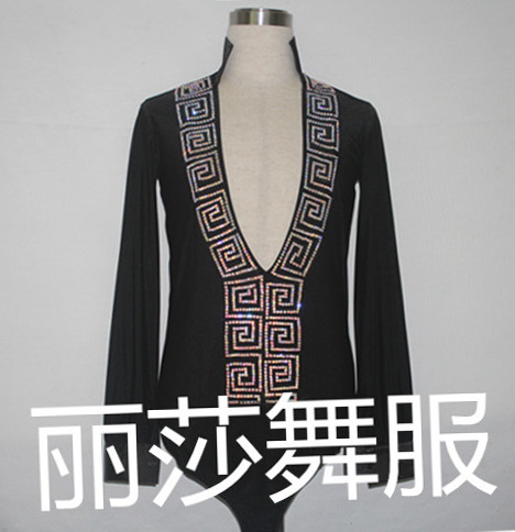 丽莎舞服男士舞蹈服装拉丁衬衣 练功服 新款长袖拉丁舞上衣|ruв категории движение/йога/фитнес/фанаты товаров, танец/аэробика/гимнастика, латинский танец, латинский танец. - от Buy2taobao.com для оказания профессиональной услуги покупки агента Taobao