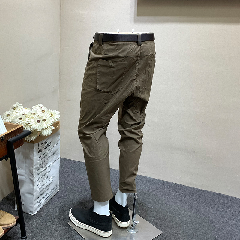 2019 Spring and summer new pattern man comfortable Simplicity Casual pants Small Straight Self cultivation Trend Korean Edition Haren pants trousersin the Men's clothing, Casual pants category - from Buy2taobao.com to provide professional Taobao agent buy service
