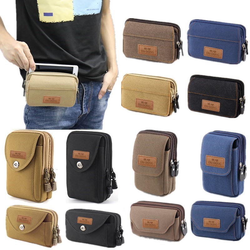 mobile phone Bag Waist pack practical wear-resisting 5.0/5.5/6 Mobile phone bag Vertical section Small bagin the Leather/Lady bags/Men's bag, Phone package category - from Buy2taobao.com to provide professional Taobao agent buy service
